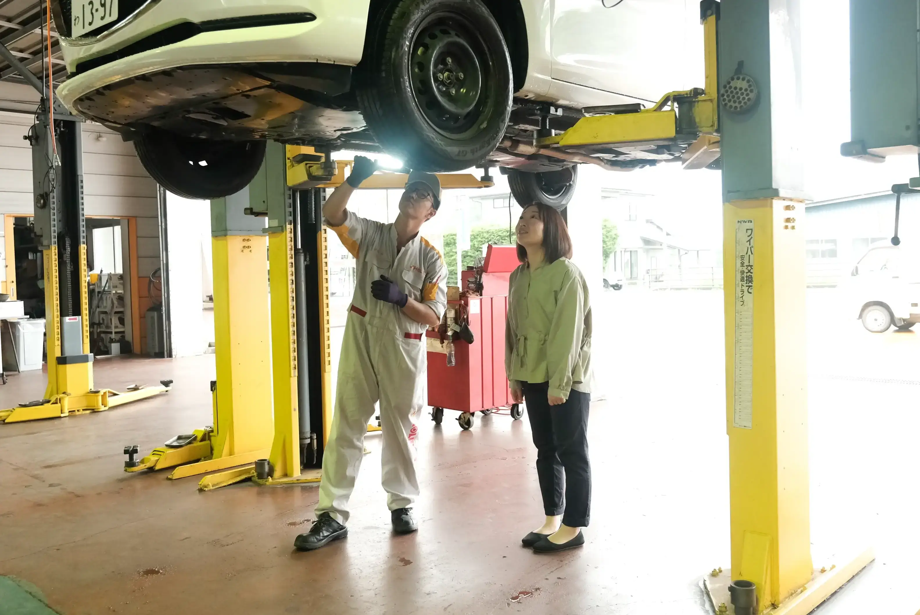立会い車検のイメージ画像
